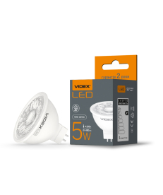LED лампа VIDEX MR16eL 5W GU5.3 4100K 220V (VL-MR16eL-05534) в Днепре