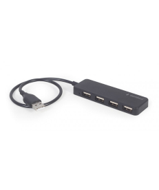 Хаб Gembird на 4 порта USB 2.0, пластик, черный UHB-U2P4-06 в Днепре