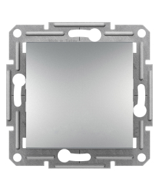 Кнопочный выключатель Schneider Electric Asfora алюминий EPH0700161 в Днепре