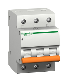 Автоматический выключатель Schneider Electric ВА63, 3П, 10A, C в Днепре