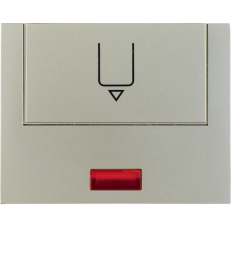 Лицевая панель Berker K.5 для карточного выключателя с линзой нержавеющая сталь 16417104 в Днепре