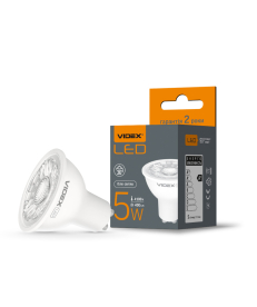 LED лампа VIDEX MR16eL 5W GU10 4100K 220V (VL-MR16eL-05104) в Днепре