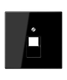 Накладка Jung для компьютерной розетки UAE черная LS969-1UASW в Днепре