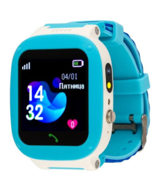 Детские умные часы AmiGo GO004 Splashproof Camera+LED Blue в Днепре