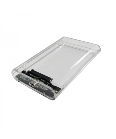 Внешний карман Agestar 2.5&quot;, USB 3.2, 12.5mm/15mm HDD/SSD, прозрачный 3UB2P6C (Transparent) в Днепре