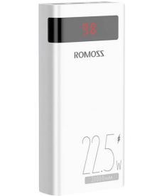 Повербанк Romoss 30000mAh 22,5W Sense8PF (PHP30-852-1745H) White в Днепре