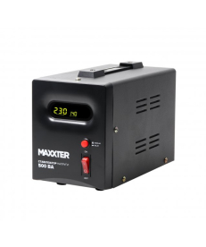 Стабилизатор напряжения 230 В, 500 ВА Maxxter MX-AVR-S500-01 в Днепре