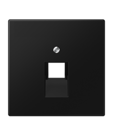 Накладка Jung для компьютерной розетки UAE черный матовый LS969-1UASWM в Днепре