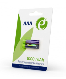 Аккумуляторы EnerGenie AAA 1000mAh NiMh 2шт (EG-BA-AAA10-01) в Днепре