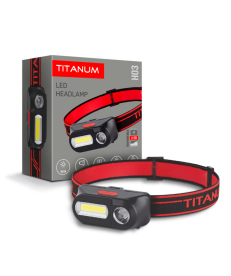 Налобний світлодіодний ліхтарик TITANUM TLF-H03 180Lm 6500K в Днепре