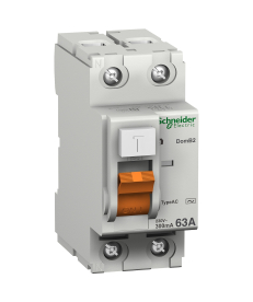 Дифференциальный выключатель нагрузки Schneider Electric ВД63, 2П, 63A, 30МA в Днепре
