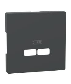 Лицевая панель Schneider Electric Merten D-Life для USB-розетки антрацит MTN4367-6034 в Днепре