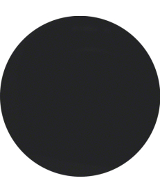 Лицевая панель Berker R.1/R.3/R.8 для поворотного диммера чёрная 11372045 в Днепре