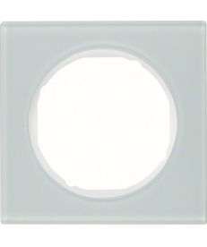 Рамка Berker R.3 одноместная стекло/полярная белизна 10112209 в Днепре