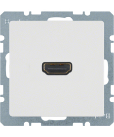 Розетка Berker Q.1/Q.3/Q.7 HDMI полярная белизна 3315426089 в Днепре