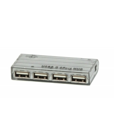 Хаб USB Viewcon 2.0, 4 порта, с блоком питания 2 А VE410 в Днепре