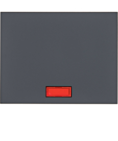 Лицевая панель Berker K.1 для выключателя с линзой антрацит 14157006 в Днепре